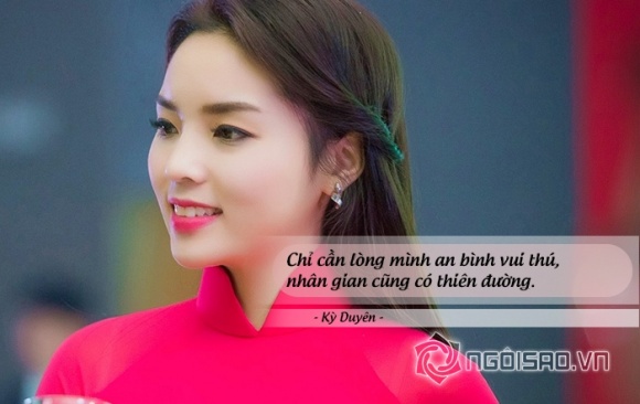 Showbiz Việt vừa xuất hiện một triết gia mới - đó chính là Hoa hậu Kỳ Duyên Showbiz Việt vừa xuất hiện một triết gia mới - đó chính là Hoa hậu Kỳ Duyên